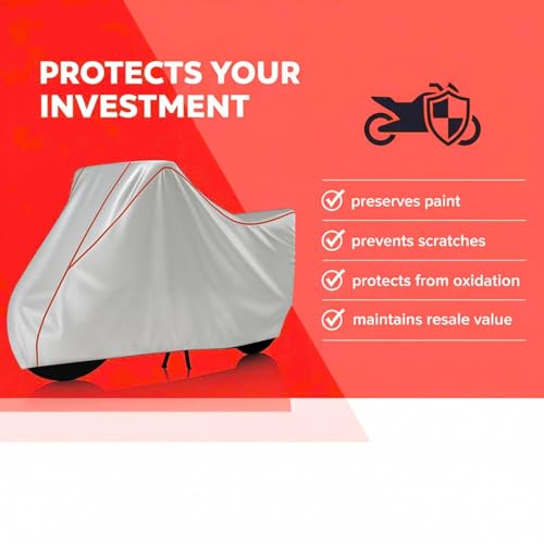 Image of Stylish Water Resistant Scooty Body Cover Compatible with Access 125 & All Models | UV Protection, Dustproof, Heat Resistant, Two Wheeler | New All Weather Protection, Dust & Rain
