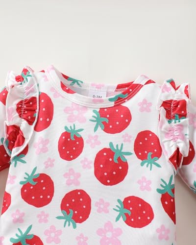 Newborn Baby Girl Clothes Infant Winter Fall Outfits Clothing Romper Ribbed Bell Bottoms Flared Pants Outfit Sets4