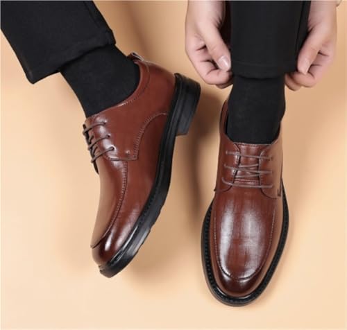Cap Toe Oxfords Lace Up Dress Shoes Business Work Soft Wedding Shoes Slip Resistant Low Top Versatile Casual Or Everyday Wear4