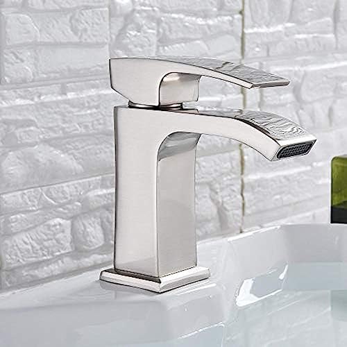 Robinet de salle de bain noir mat pour vasque moderne YRYRYW