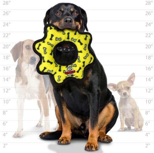 Juguete para Perro TUFFY Ultimate Gear Ring con Squeakers, Flota y Lavable miniatura 6