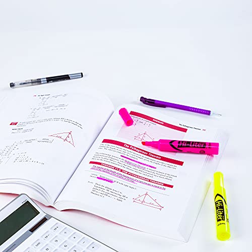 Avery Hi-Liter Desk-Style Highlighters, Smear Safe Ink, Chisel Tip, 24 Assorted Color Highlighters (98189) #TOP6