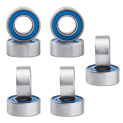 Image of High Performance Professional RC Ball Bearings 10pcs for Traxxas Arrma Axial HPI Team Associated Losi Redcat Racing RC Cars Trucks Models (3x6x2.5mm)
