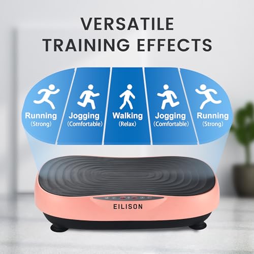 EILISON Glory Vibration Plate Exercise Machine - Whole Body Workout Vibration Fitness Platform Equipment for Home & Travel Workout, Weight Loss, Toning & Wellness - Image 6