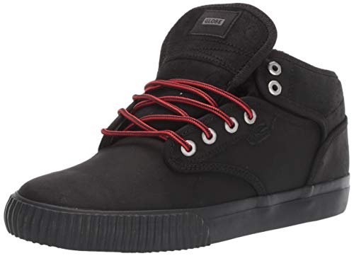 Image of Globe Men's Motley Mid Shoe, Black /Red /Fur, 10 M US
