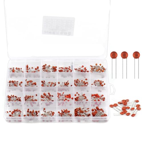 Condensateurs monolithiques DIP lot de 960 pièces assorties pour circuit