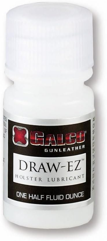 Galco Draw Ez Break in Solution Lubricant for Gun Holsters Draw-EZ