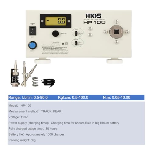 NEIICO -100 Digital Torque Meter Screw Driver Wrench Measure Tester Portable Torque Testing Instrument Torque Tester Wrench Calibrator Torque Meter Gauge Adapter Measuring Machine by NEIICO - Image 2