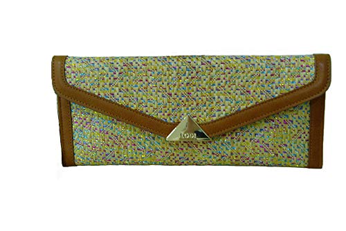 Zapatos Nieves Martín Lodi LP-954 Bolso de mano, etiopia multi, cierre imán, cadena dorada para colgar
