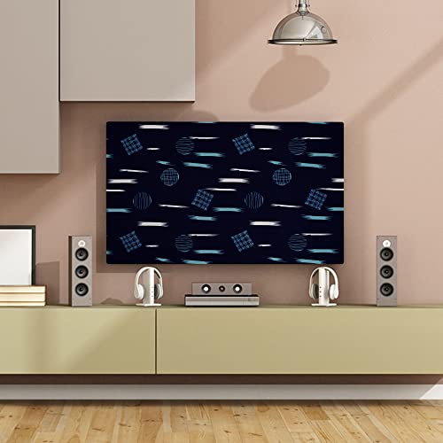 Image of Glassiano Marigold Dustproof Printed 50 inch LED TV Cover Screen Protector Compatible for All Models, Print 43