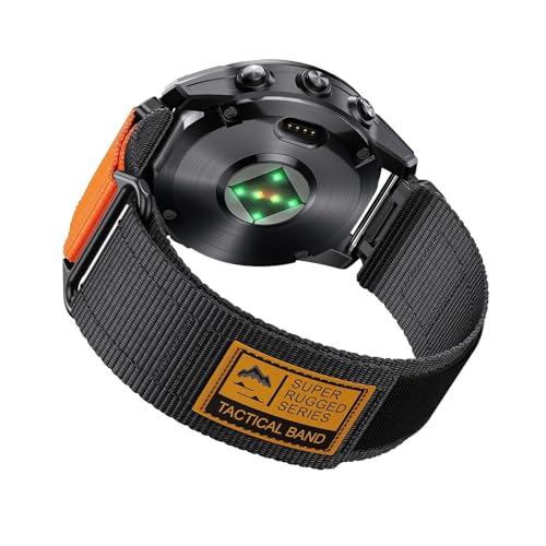 Correa de nailon Quick Fit de 26 mm con cierre ultra resistente para Garmin Enduro 3 2