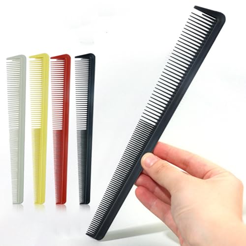 Set de 4 Peines Barbería Antiestáticos Resistentes al Calor miniatura 5