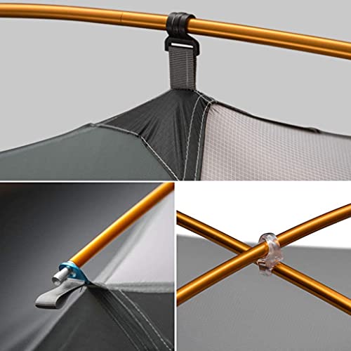 Carpa de camping impermeable para 3 estaciones 210x170x125 cm miniatura 5