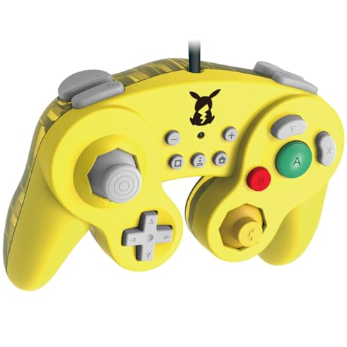 Mando Gamecube Nintendo Switch amarillo que elimina el retraso de boton 2