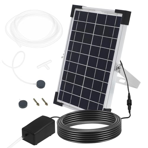 Oxygénateur eau solaire Abaodam avec pompe de circulation autonome pour étang