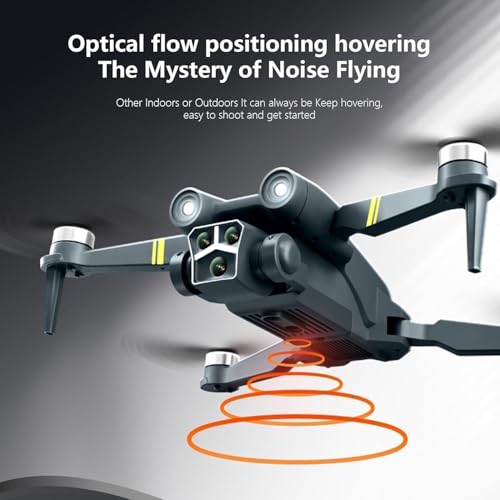Image of Brushless Motor Drone with 4K HD Camera, 45-Min Long Flight Time, 5GHz FPV Transmission, Auto Return, 3D Flips, Headless Mode - Aerial Photography Drone (Multicolor)