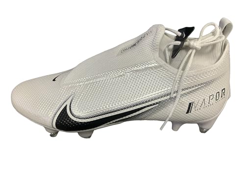 Tacos de fútbol desmontables Nike Vapor Edge 360 Pro blancos para máxima velocidad
