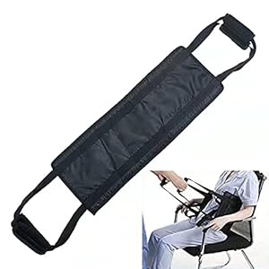 40 Inch/101cm Padded Bed Transfer Nursing Sling, Mobile Standing and Lifting Safety Aids for The Disabled, Elderly and Injured, Transfer Belt & Handle Back Lift Mobility Belt for Patient