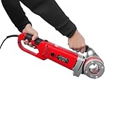 maschiatrici intercom Alta efficienza: questo prodotto è dotato di un motore in rame puro ad alte prestazioni da 2300/2000 W, che fornisce una forte potenza e una velocità nominale fino a 26/22 giri/min. Dispone inoltre di ganasce filettate ad alta resistenza, affilate e resistenti all'usura e garantiscono una filettatura chiara e precisa, rendendolo uno strumento ideale per aumentare l'efficienza del lavoro e ridurre notevolmente i cicli di costruzione.