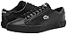 Lacoste Mens Gripshot Sneaker, Black/Dark Grey, 9