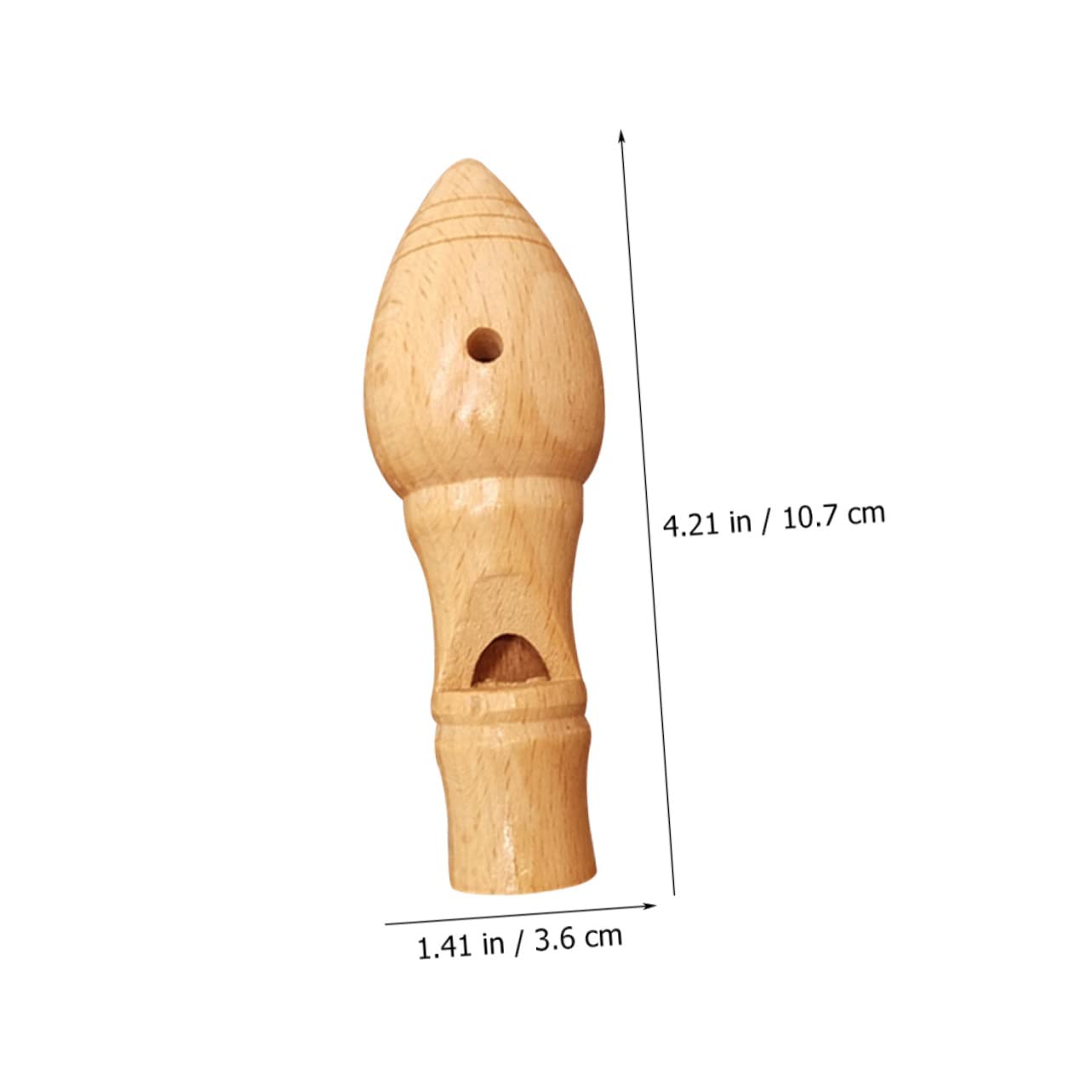 ifundom Wooden Bird Caller Whistle for Premium Musical Instrument to Enhance Coordination Hearing Skills for Kindergarten Exploration