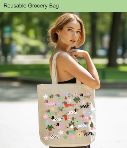 Image of Aesthetic Tote Bag for Women Girls, Stylish Tote Bag for Friends Besties Coworker