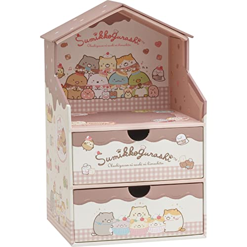 FB51402 すみっコぐらし 「ねこのきょうだいとおかし屋さん」 ハウスチェスト