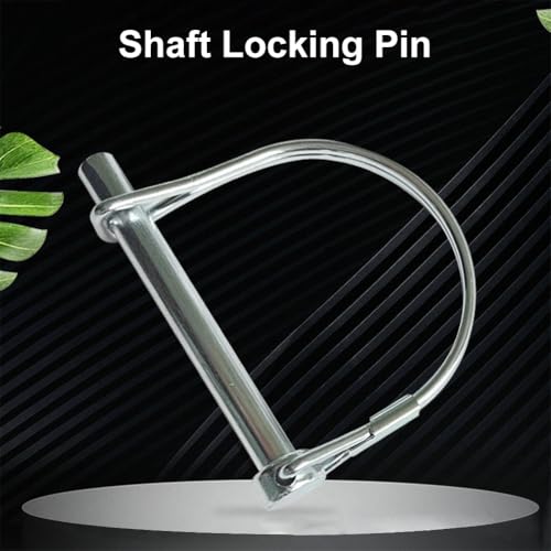 Rohrklappsplinte mit Rastverschluss, Sicherungsstift, PTO Pin, Welle Verriegelungsstift, Rohr Sicherungssplinte, Sicherungsbolzen, Welle Verriegelung Stift - Kupplungsstift für Bauernhof Anhänge