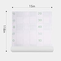 Vista 6 de practicalWs Papel de contacto blanco de 23.6''x118'' pulgadas, papel tapiz blanco despegable y adhesivo, papel de pared autoadhesivo removible