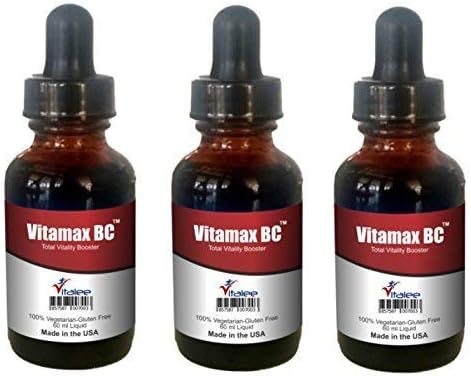 Vitamax BC-Vitamin B Complex Plus C,D,E,K2 & Minerals (60 ml 1 Bottle)