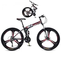 Amazon | 折りたたみ マウンテンバイク 自転車 21/24/27段変速 26