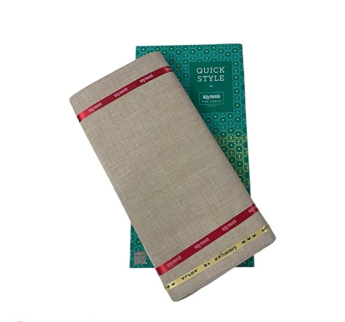 Raymond Mens Suit Fabric Box (3 Meters, All Weather fabric, Premium Fabric, Khaki)-picture-22