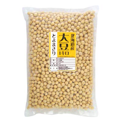 国産(北海道) とよまさり大豆(ユキホマレ) 1kg×3点