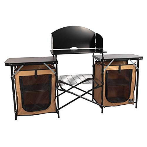 Kuma-Outdoor-Gear-Busy-Bear-Camp-Kitchen-Safari-Black Kuma Outdoor Gear Busy Bear Camp Kitchen-Safari Black - Image 1