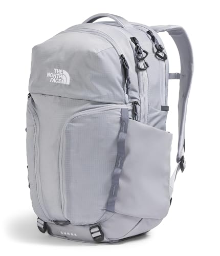 THE NORTH FACE Women's Surge Commuter Laptop Backpack | Everyday Travel Bag with 16" Laptop Sleeve, Water-Repellent Finish, Women-Specific Fit, Blue Flax/Twilight Galaxy, One Size2