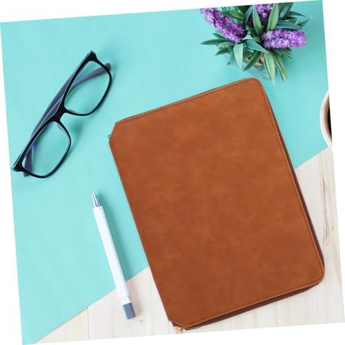 Bloc-notes professionnel A5 Cabilock carnet de bureau à feuilles mobiles et pochette