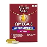 Seven Seas Omega-3 and Multivitamins Woman, with Biotin and Iron, 30-Day Duo Pack