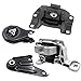 PartsFlow Engine Motor & Transmission Mount Set For 2010 Mazda 3 2.0L L4 A4402 A4405 A4420 A4418