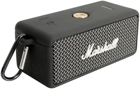 Silicone Case for Marshall Emberton/Emberton II Bluetooth Portable Speaker(Black) - Image 2