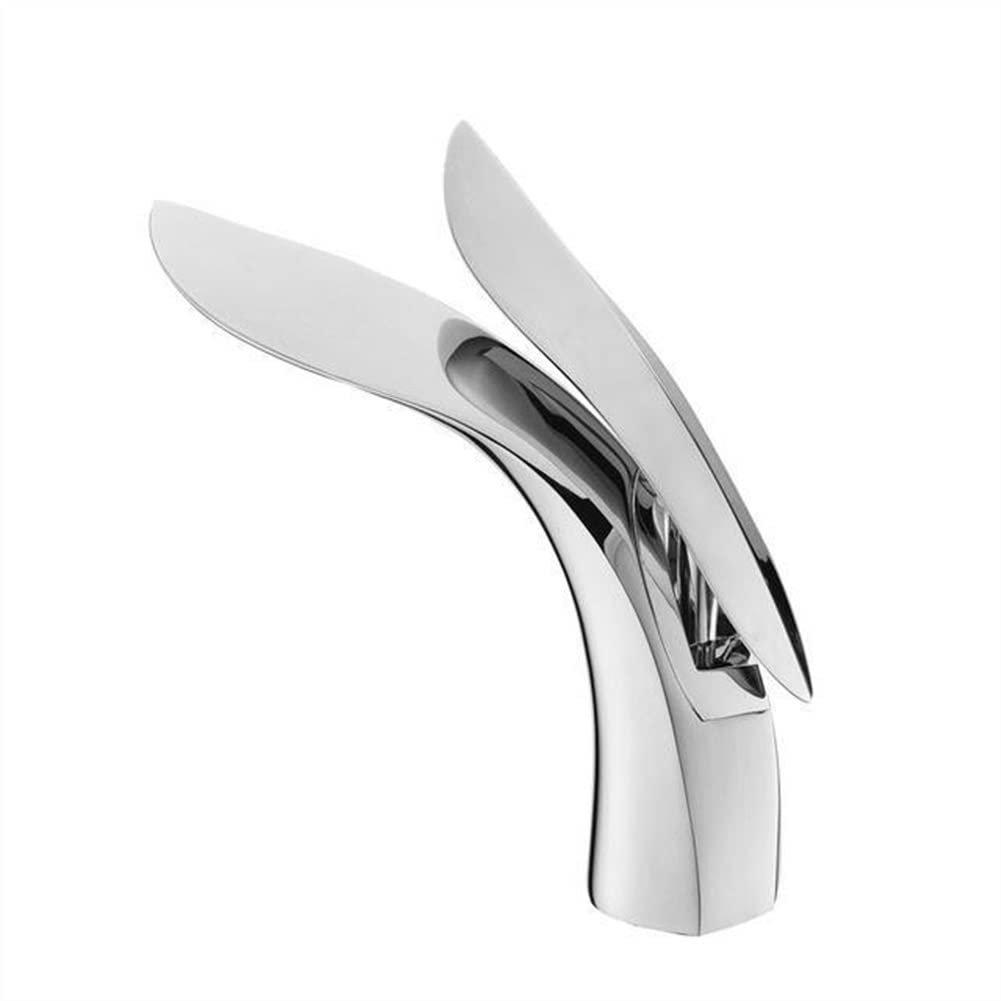 Mitigeurs de lavabo robinets de lavabo cascade or rose mitigeur salle de bain