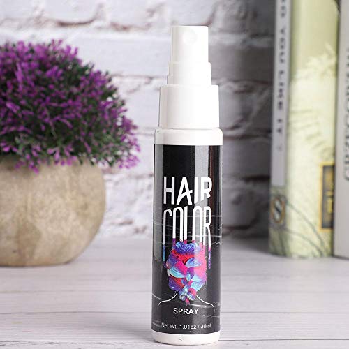 White Hair Wax, Hair Color Spray, Fashion Colorful Hair Wax Disposable Natural Hair Strong Style Gel Cream Hair Dye,Instant Hairstyle Mud Cream (White) #TOP5