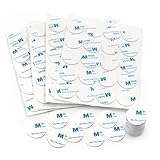 falcontoy Round Double Sided Adhesive Pads,200 Pack Double Sided Sticky Pads Super-Sticky Adhesive Foam Pads，1.06 x 1.06 Inch Strong Pad Heavy Duty Mounting Adhesive