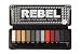 BYS Rebel Eyeshadow Palette, 12 Color Collection in Tin Kit with Mirror - Highly Pigmented Matte & Metallic Shades