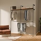 SYSTÈME MODULAIRE & ÉVOLUTIF – Combinez plusieurs portants pamo pour créer un espace sur mesure – parfait pour les particuliers et les professionnels du prêt-à-porter.