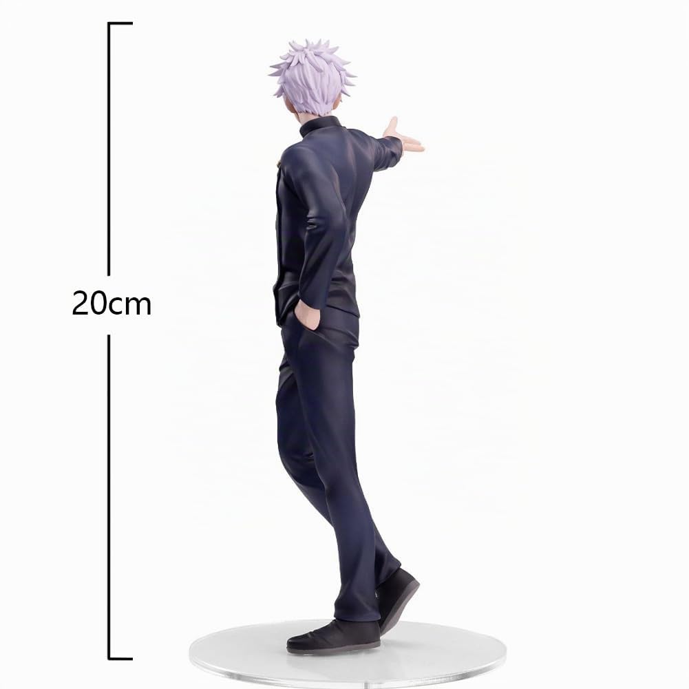 Figura De Anime Gojo Satoru Y Geto Suguru De JJK | Estatua De PVC De 17-20 Cm | Coleccionable De Escritorio Para Fans De Jujutsu Kaisen