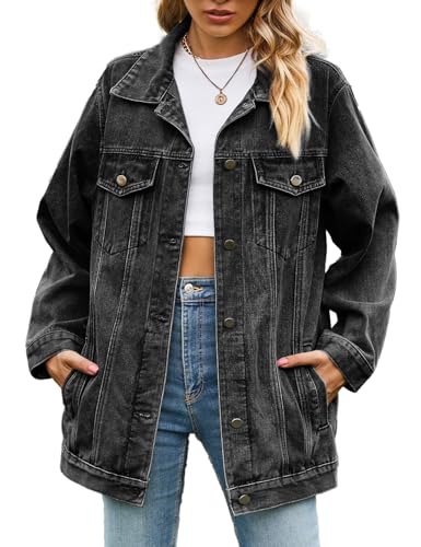 Veste en jean pour femme Sukany idéale pour un look urbain quotidien
