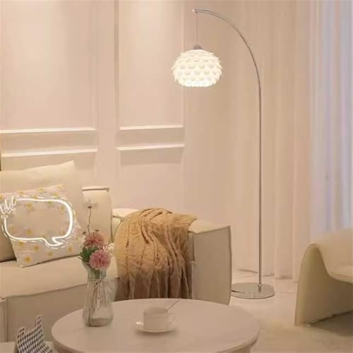 Lámpara de pie moderna para salón y dormitorio acogedor 7