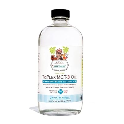 CocoTherapy Triplex MCT-3 Oil, Non-GMO, 100% Pure and Natural, 16 oz