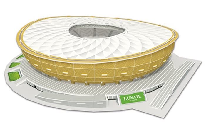 Amazon | 3D 組み立て模型 世界のサッカースタジアム (ルサイル・アイ