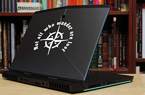 ViaVinyl Not All Who Wander are Lost Decal. Great for RVs, campers, vans and Jeeps! Perfect for travelers, nomads, backpackers and more! CLICK FOR SIZE AND COLOR OPTIONS! (6